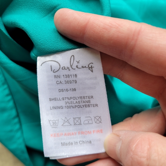 Darling Bird Print Dress, VGUC, Size 4 - Picture 7 of 7